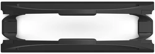 Vista 8 de HumanCentric Soporte vertical para computadora portátil para escritorios en negro mate, soporte ajustable vertical para acoplar Apple MacBook