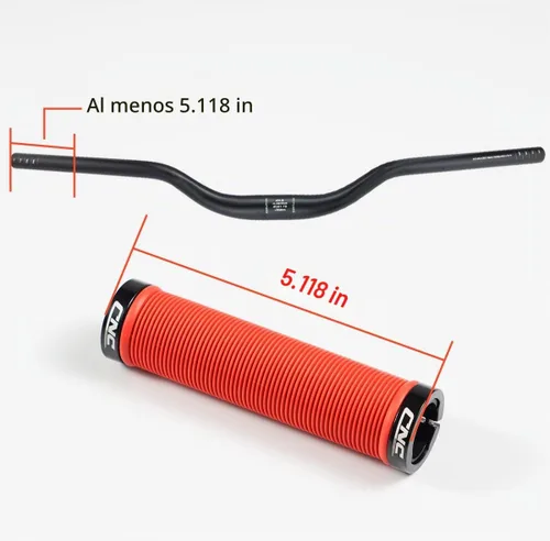 Vista 2 de Mountain Bike Handlebar Grips for MTB BMX Bicycle