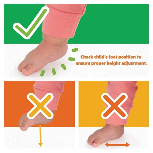 Vista 7 de Bright Starts Cooking Up Fun - Saltador de actividades para bebés con música y luces, juguetes de juego de rol de cocina, unisex, 6 meses+, hasta 25
