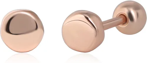 Vista 11 de Aretes con Cierre de Tornillo de Bola de Plata de Ley 925 Tachuelas con Cierre de Bola de Seguridad para Dormir Aretes de Tachuela para Hombres