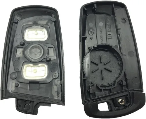 Vista 4 de Horande Funda de repuesto para llavero inteligente de entrada sin llave compatible con BMW 1 3 4 5 6 7 Series X3 X4 M5 M6 GT3 GT5 Control remoto