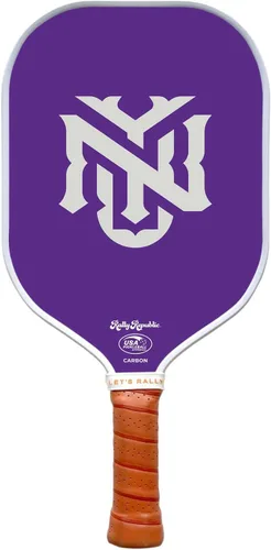 Vista 10 de Raqueta de pickleball colegial oficialmente licenciada - Raqueta aprobada por la Asociación de Pickleball de EE. UU. - Núcleo de nido de abeja