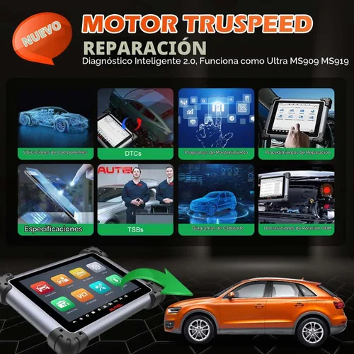 Vista 4 de Escáner de diagnóstico de la élite II de Autel MaxiSys Pro, programación del ECU J2534 150+ Brands, Bidirectional, CAN FD & DoIP, 40+ Services