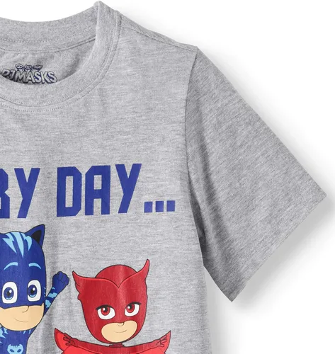 Vista 2 de PJ Masks - Camiseta de manga corta para niños