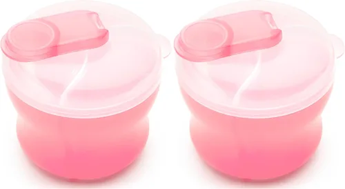 Vista 6 de Munchkin Dispensador de fórmula para bebés para alimentación con biberón, rosa, 9 onzas