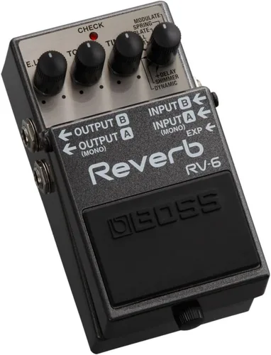 Vista 2 de Boss RV-6 pedal de reverberación digital