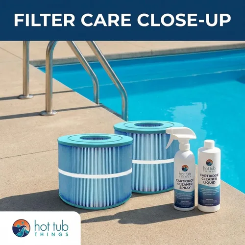 Vista 6 de 10-00282 Hot Tub Things - Cartuchos de filtro de spa - Compatible con Bullfrog®, Pleatco PBF40, Filbur FC-9900, PVT50W - Filtros de bañera