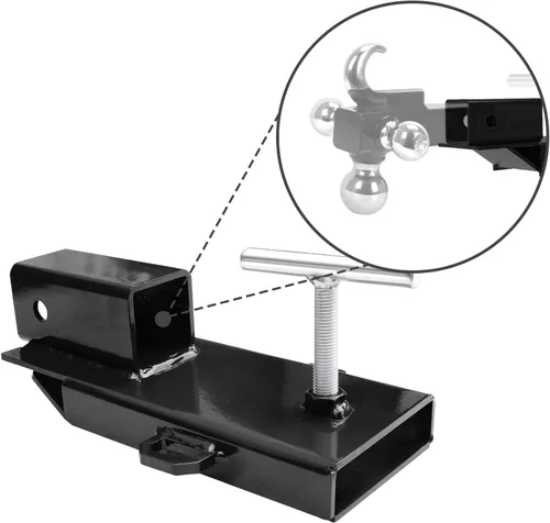 Vista 4 de EBESTTECH - Accesorio de enganche de remolque para montacargas, 1 unidad, accesorio de enganche de remolque de horquilla receptor de 2 pulgadas
