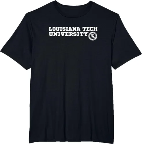 Vista 15 de Camiseta Louisiana Tech Bulldogs Block Text