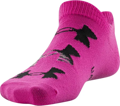 Vista 89 de Under Armour Calcetines ligeros invisibles Essential 2.0 para niños (paquete de 6)