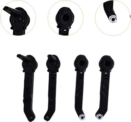 Vista 5 de Brazos de repuesto premium para dron E88 E99, negro