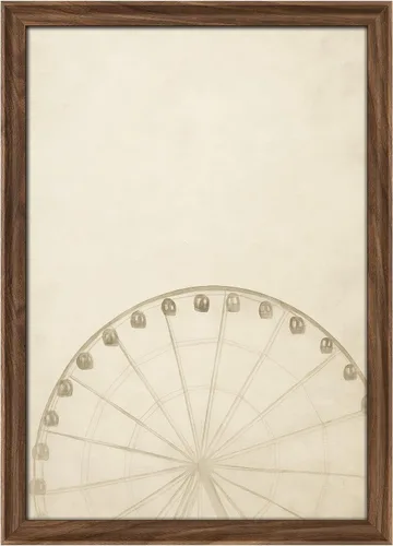 Vista 126 de MUDECOR Lienzo enmarcado prémium para pared, pinos nevados en bosque de invierno, ilustraciones modernas, arte contemporáneo, escénico, divertido