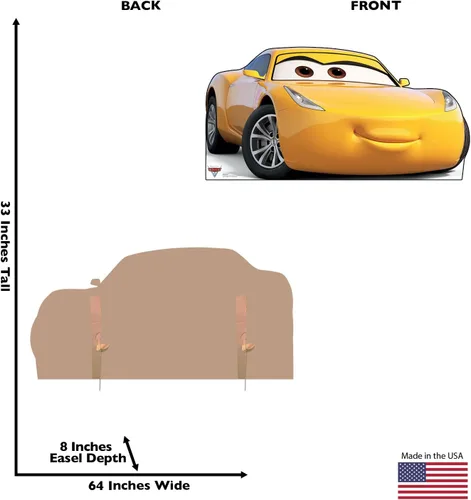 Vista 2 de Advanced Graphics. Gigantografía de Cars 3 de Disney Pixar (película de 2017), talla única