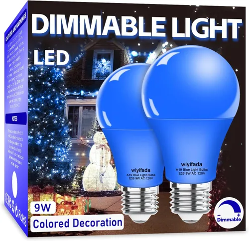 Vista 27 de Bombillas LED de 3 Vías Paquete de 2, Bombillas de 3 Vías 30 70 100 Blanco Suave 3000K, Base Media E26 A19 Bombilla de Tres Vías, Bombilla