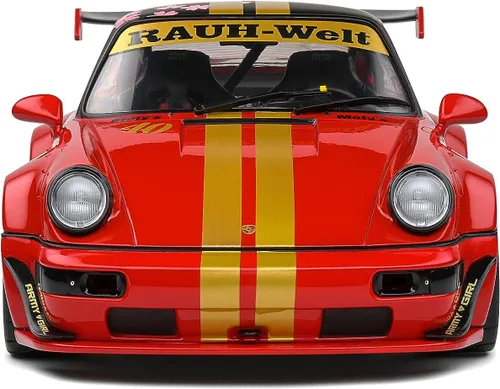 Vista 3 de Motor city classics Solido Escala 118 RWB - RED Sakura -2021