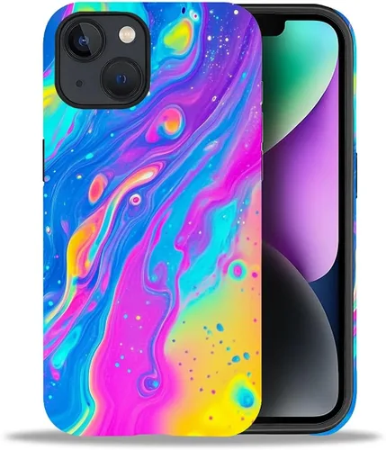 Vista 87 de DAIZAG Funda compatible con iPhone 11, hermoso color arena, patrón completo, carcasa rígida híbrida de plástico TPU + funda de protección