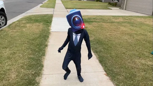 Vista 6 de Body de fiesta de cosplay para niños con diadema, traje de juego de dibujos animados para niños de 5 a 12 años