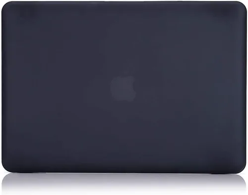 Vista 3 de RUBAN Funda compatible con MacBook Pro de 13 pulgadas 2012 2011 2010 2009 versión A1278, carcasa rígida de plástico y cubierta de teclado para Negro