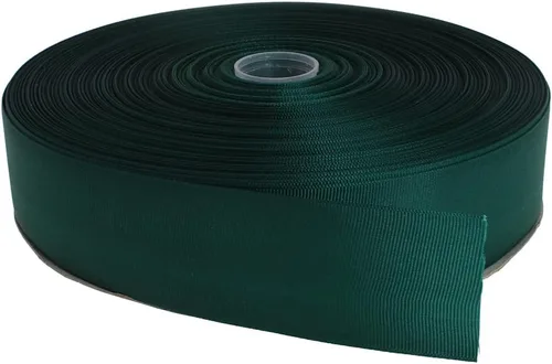 Vista 57 de Cinta de grogrén sólido de 100 yardas cada rollo, 100% poliéster (1/4", beige)