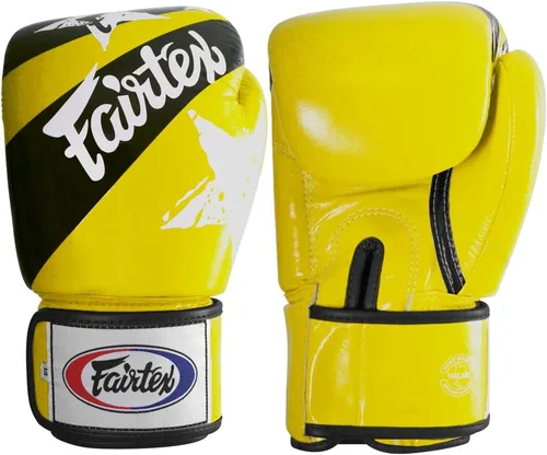 Vista 8 de Fairtex Guantes de entrenamiento estilo Muay Thai., 12 onza