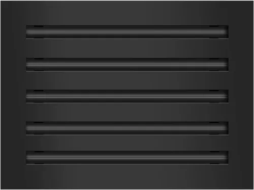 Vista 14 de BUILDMART - Cubierta de ventilación de CA moderna de 10x10 - Ventilación de aire decorativa de aluminio blanco - Difusor de ranura lineal estándar