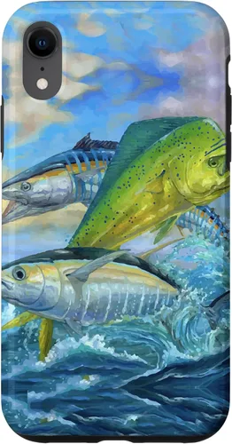 Vista 25 de Lindo Mahi Mahi Pesca Pescado Atún Caso para iPhone 17