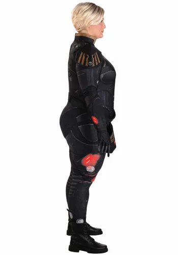 Vista 4 de Disfraz para mujer talla plus de Sargento Calhoun de Disney Wreck It Ralph Multicolor