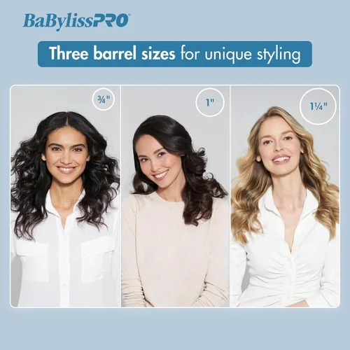 Vista 5 de BaBylissPRO Nano Titanium Curling Iron for Loose Curls & Beach Waves, Marcel Professional Hair Curler