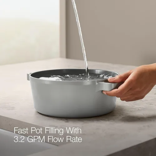 Vista 7 de Kohler K-22067-BL - Llenador de ollas para fregadero de cocina Graze