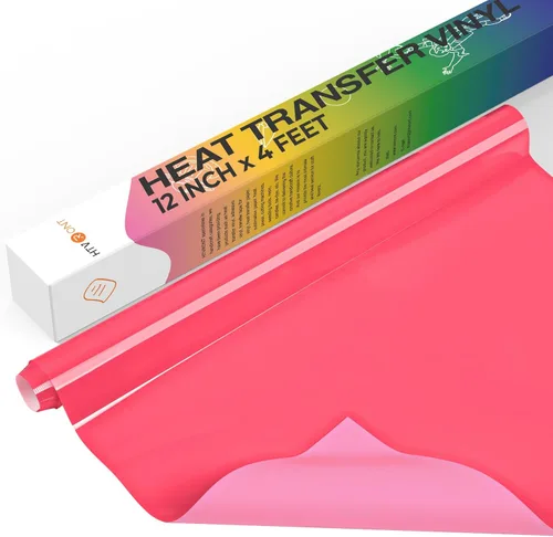 Vista 44 de HTVRONT Vinilo inteligente para planchar, HTV negro, vinilo de transferencia de calor de 13 pulgadas x 3 pies, vinilo HTV compatible con Cricut