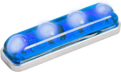 Vista 6 de GG Grand General 77140 - Luz de marcador (rectangular pequeña ámbar/ámbar 4 LED), 1 paquete