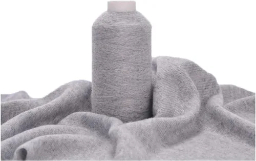 Vista 12 de Hilo 100% de cachemira, 100g de cachemira mongola lujosamente suave pura en cono para tejer a mano y ganchillo (flor beige)