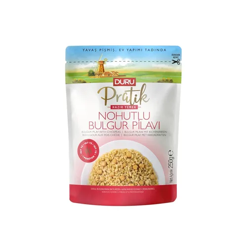 Vista 10 de Duru Bulgur Pilaf con mantequilla, 8,8 onzas, Heat & Eat, 100% natural, sin OMG, libre de BPA, sin grasas trans, sin conservantes