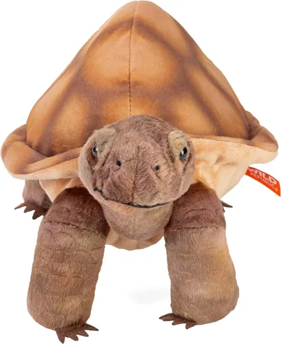 Vista 2 de Wild Republic Peluche de tortuga del desierto, animal de peluche, regalos para niños, Cuddlekins de 12 pulgadas, multicolor, 0 años