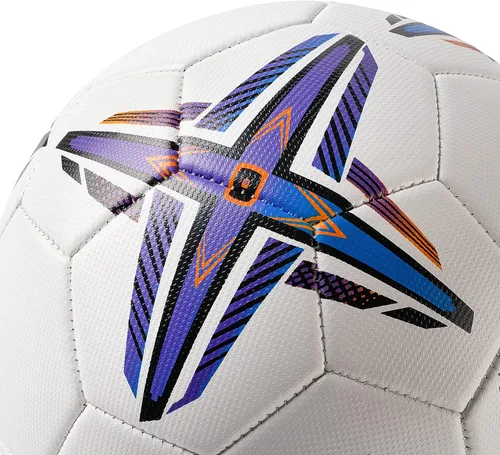 Vista 2 de SARETAS Balón de fútbol de piel sintética tamaño 5, para adultos, jóvenes, adolescentes, jóvenes, entrenamiento, fútbol, 32 paneles cosidos a