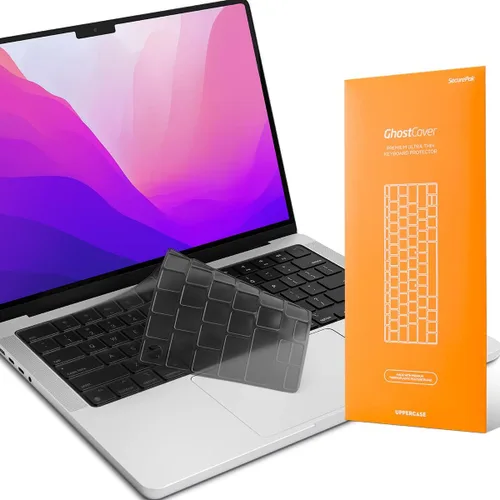 Vista 8 de GhostCover Original Premium Protector de Teclado Ultra Delgado, Compatible con MacBook Pro 14/16 M5/M4/M3/M2/M1 Pro/Max de 2025 2024 2023 2022 2021