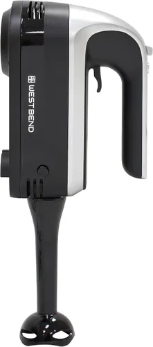 Vista 9 de West Bend Batidora de mano Plus con accesorio de licuadora de inmersión, 6 opciones de velocidad con mango ergonómico y estuche de almacenamiento a