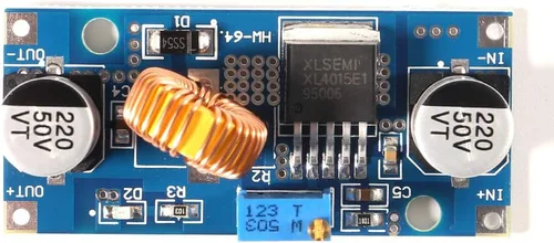 Vista 3 de 6pcs XL4015 DC-DC Buck Convertidor Step Down Module 4 ~ 38V a 1.25-36V 5A Ajustable Step-Down Module XL4015 4 ~ 38v 96%