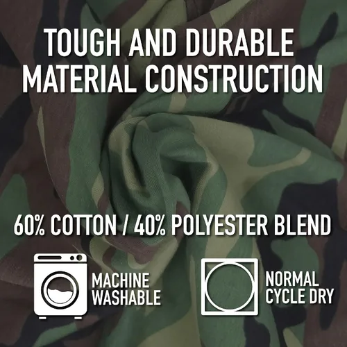 Vista 6 de Rothco Camisetas de camuflaje, 3XL, Digital Woodland Camouflage