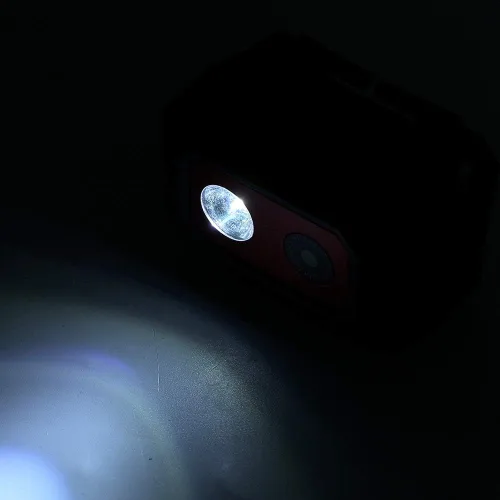 Vista 5 de VBestLife F18 visión nocturna montado en la cabeza 1080P cámara de deportes con luz LED para deportes al aire libre que viajan