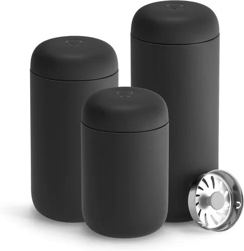 Vista 5 de Fellow Carter Move - Taza aislada al vacío con protector de salpicaduras a presión y revestimiento de cerámica para preservar el verdadero sabor.