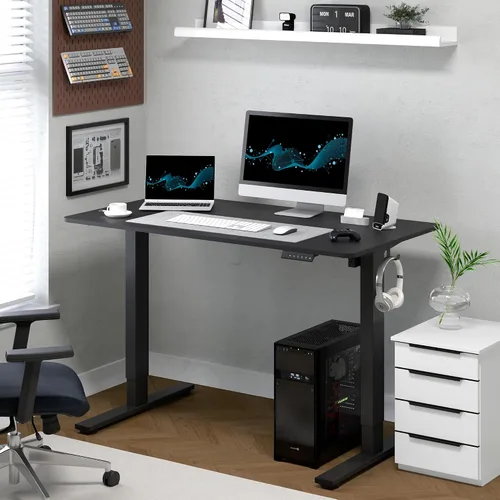 Vista 2 de FLEXISPOT Escritorio eléctrico de pie, escritorio de una pieza de 40 x 24