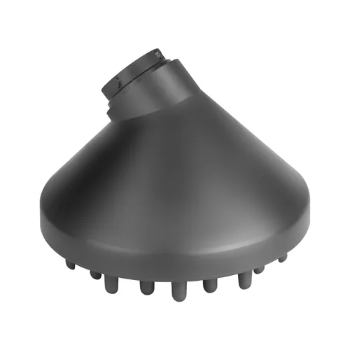 Vista 6 de Accesorio difusor mejorado para Dyson Airwrap Styler - Se convierte en boquilla difusora de secador de pelo, 973365-01, gris