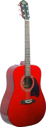 Vista 8 de Oscar Schmidt Guitarra acústica OG2B-A Dreadnought. Negro