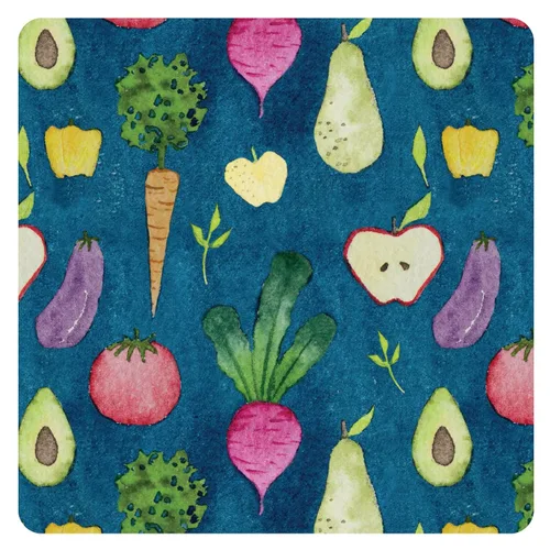 Vista 7 de BapronBaby Organic Produce Bolsa para productos húmedos y secos, impermeable, con dos bolsillos con cremallera, reutilizable para la hora de comer
