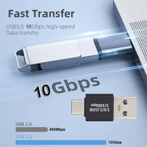 Vista 7 de xiwai USB3.0 tipo A macho a USB 3.1 tipo C macho datos 10Gbps adaptador de carga en ángulo abajo 90 grados para teléfono portátil