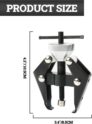 Vista 4 de Zlirfy Extractor de terminal de batería, extractor de terminal de batería y brazo de limpiaparabrisas, herramienta de extracción y reparación