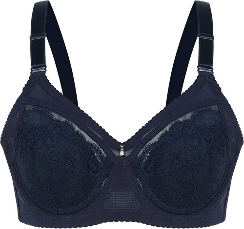 Vista 6 de Clivia Eureka - Brasier de malla transpirable de cobertura completa para mujer, ajuste perfecto y cómodo, brasier de alambre de alta calidad