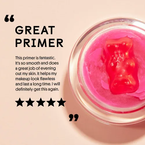 Vista 5 de Winky Lux Jelly Bear - Imprimación hidratante, minimiza los poros y suaviza la piel, maquillaje de agarre, hidratante con ácido hialurónico