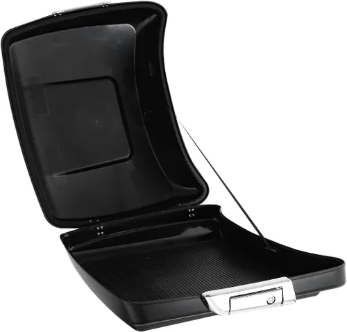 Vista 3 de Paquete de maquinilla de afeitar de 5.5 pulgadas y estante de montaje negro para Harley Tour Pack Pak Touring 97-08 Road King Road Glide Street